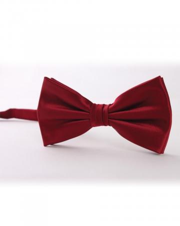 Dark Red Bow Tie