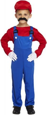 Red Super Workman Costume