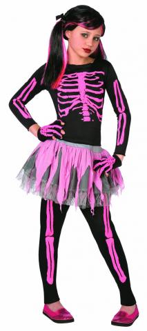 Pink Skeleton - Kids Costume