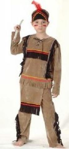 Tweens Indian brave costume