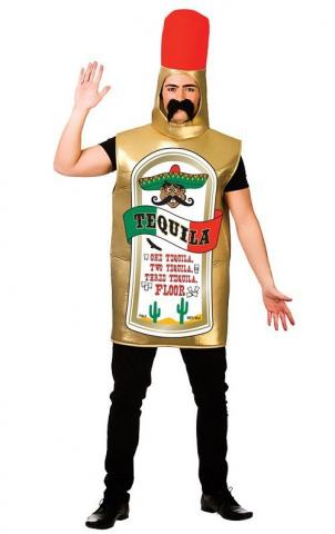Tequila Bottle Fancy Dress Costume