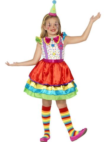 Clown Girl Costume - Tween