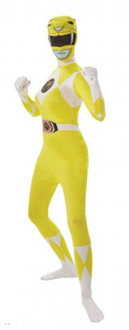 yellow power ranger 2nd skin - ladies