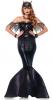 Black Mermaid Fancy Dress