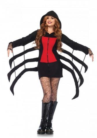 cozy black widow costume
