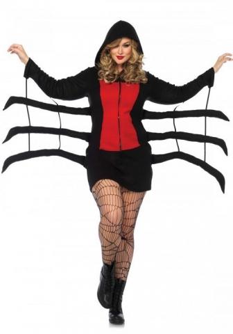 plus size cozy black widow costume
