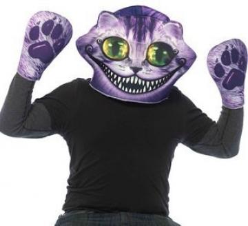 Cheshire Cat Mask & Gloves