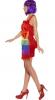 rainbow flapper costume