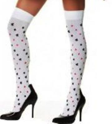 Queen Of Hearts Stockings