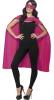 Cape & Eyemask - pink