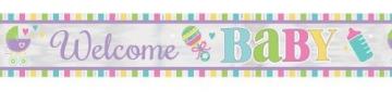 welcome baby banner