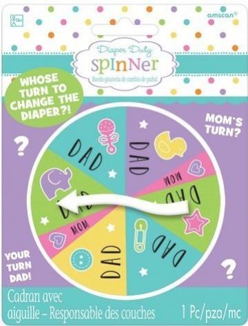 Diaper Duty Spinner Game