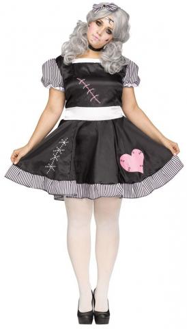 plus size broken doll