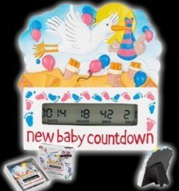 New baby countdown timer