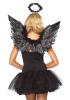 Black Angel wings