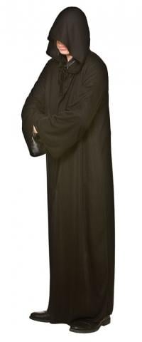 black hooded robe
