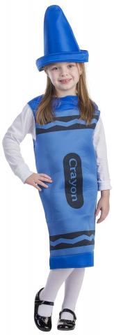 Blue Crayon Toddler Costume