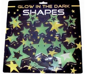 glow in the dark shapes