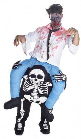 Piggyback Skeleton Costume