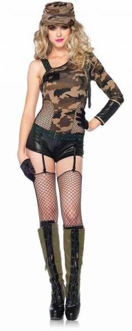 Camo doll Costume