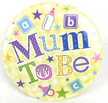 Mum To Be Jumbo Badge