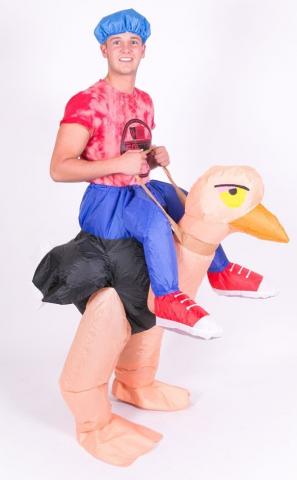 inflatable ostrich costume