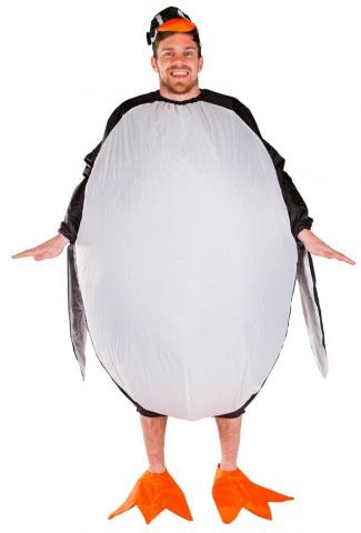 inflatable penguin costume
