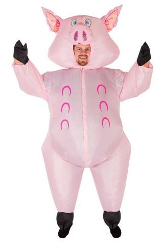 inflatable pig costume