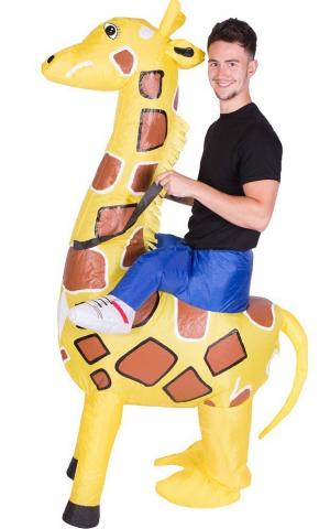 Inflatable Giraffe Costume