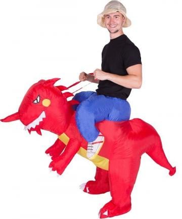 inflatable dragon costume