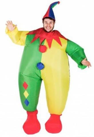 Inflatable clown Costume