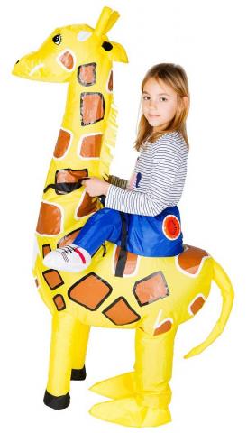 Inflatable Giraffe Costume - Kids