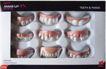 Teeth and Fangs, Assorted Styles