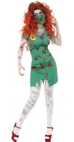 Zombie Scrub Nurse Costume