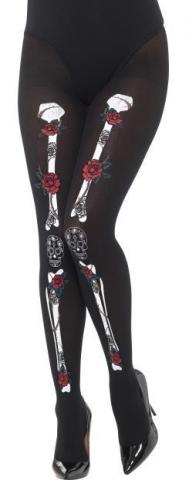 Opaque Day of the Dead Tights