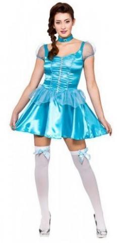 Ice Blue Princess - Short Dress