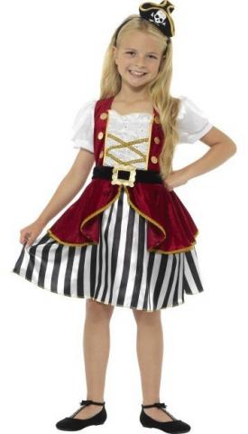 Deluxe Pirate Girl Costume - tween