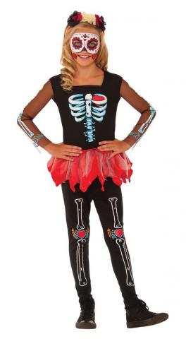 Kids scared to the bone costume