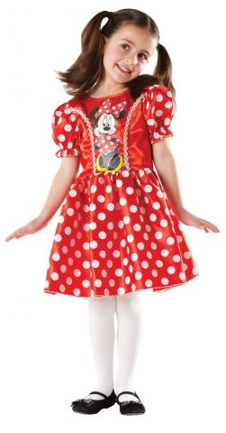 classic red minnie costume - kids