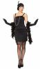 Flapper Costume in Black
