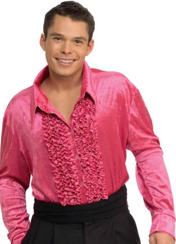 pink disco shirt
