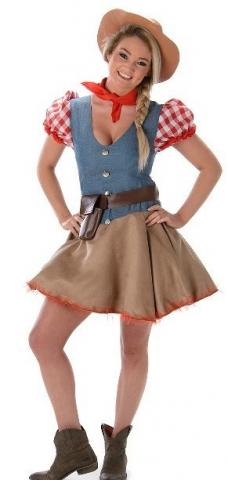 plus size rodeo rider costume