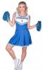 Blue Cheerleader Costume