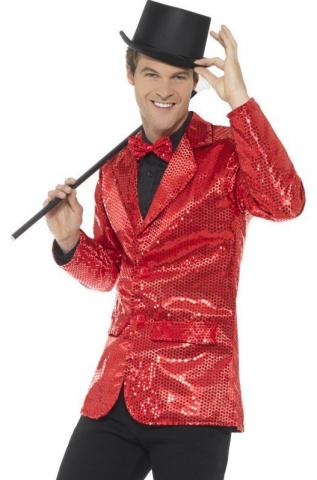 red Sequin Jacket