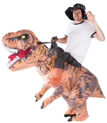 Inflatable T-Rex Ride On Costume