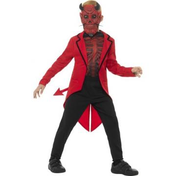 Deluxe Day of the Dead Devil Boy Costume