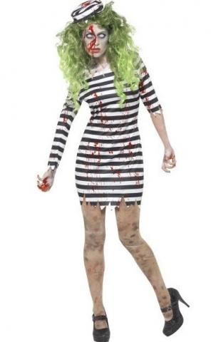 Zombie Jail Bird Costume