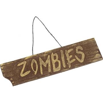 Hanging Zombies Sign