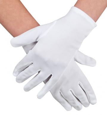 White Nylon Gloves