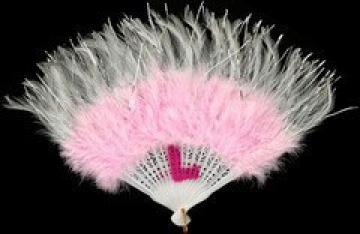 "L" FEATHER FAN